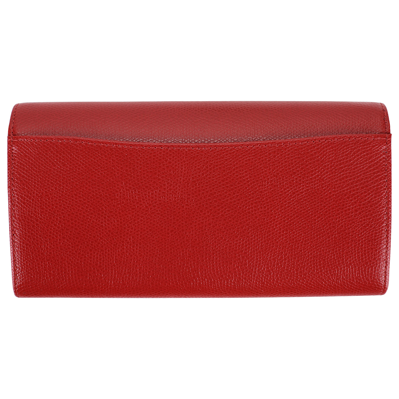 Красное кожаное портмоне Aurelli Alma fantasia