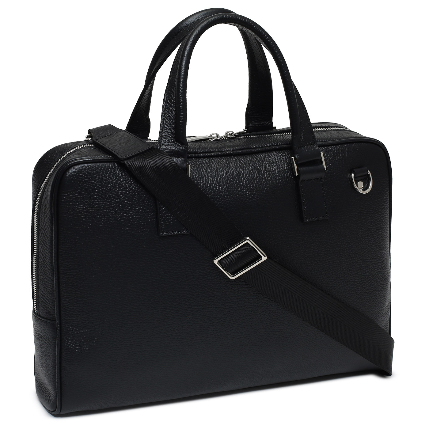 Мужская кожаная сумка с отделением для ноутбука Stevens 