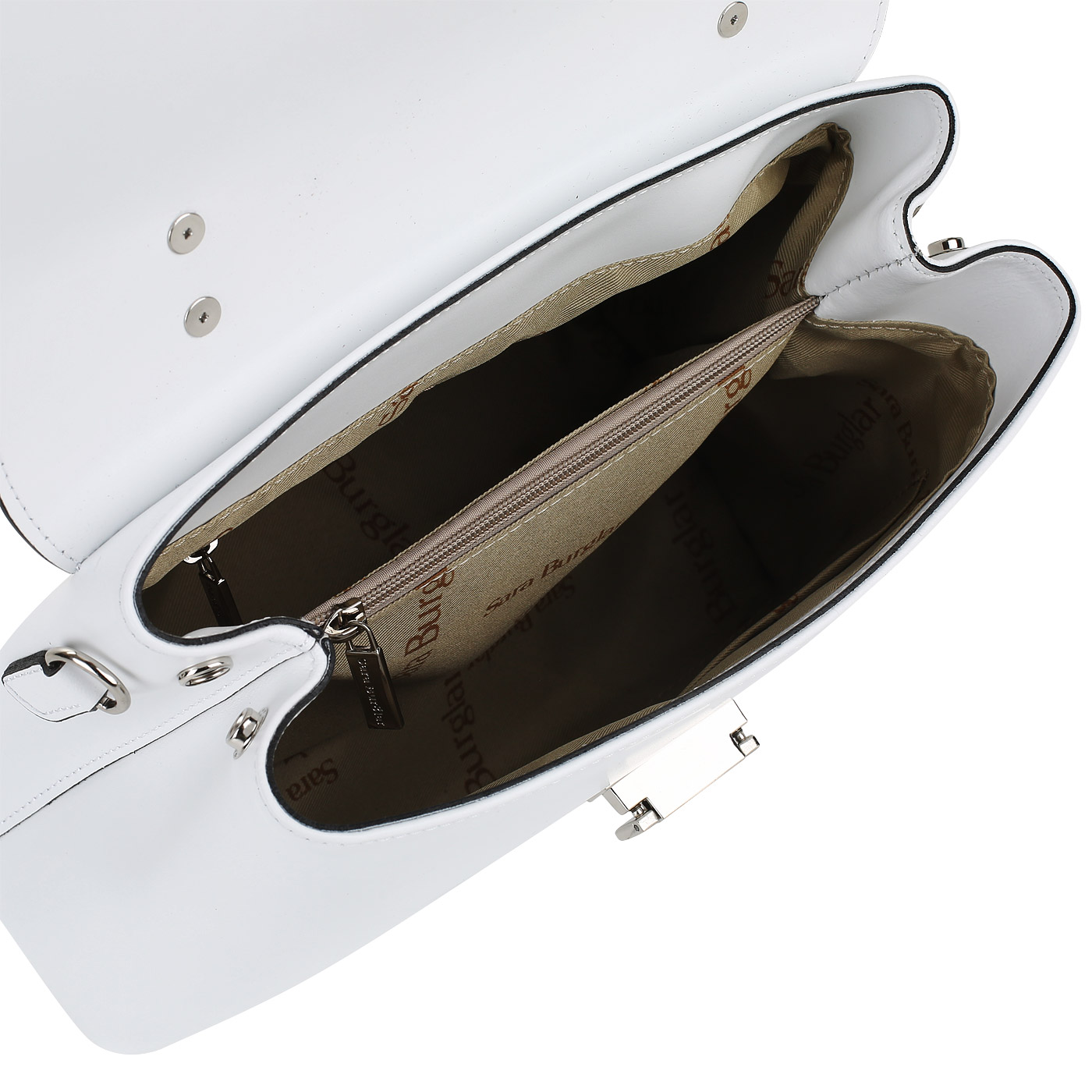 Сумка-сэтчел с тиснением Sara Burglar Diva Dama