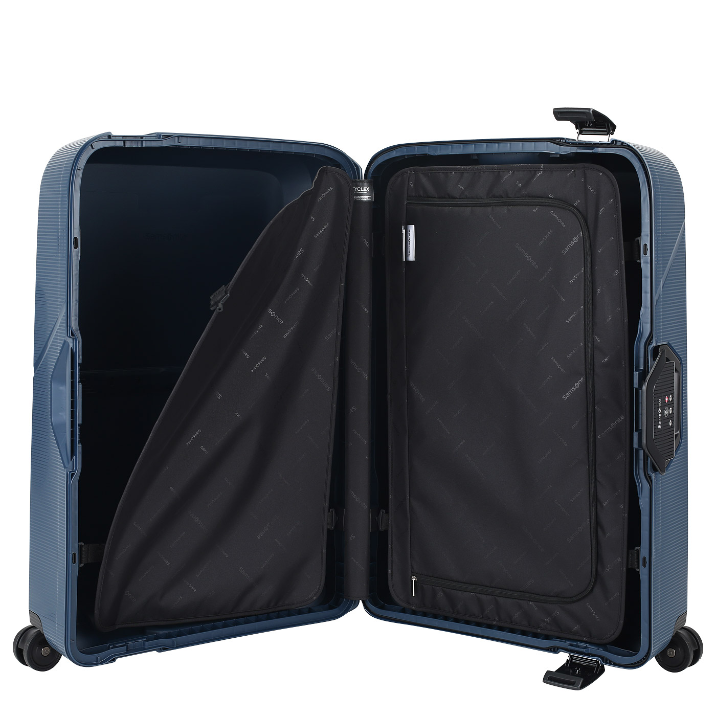 Чемодан большой L из полипропилена с кодовым замком Samsonite Magnum ECO