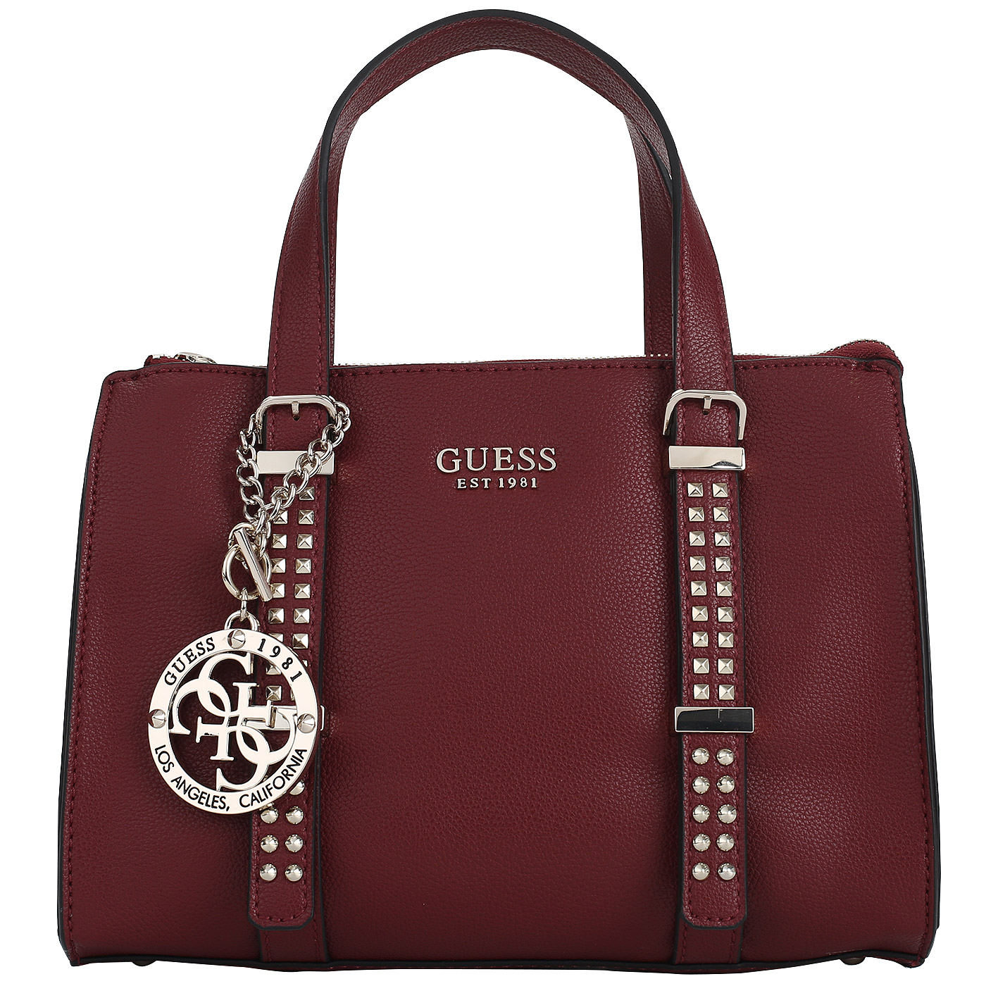 Guess Красная сумка с тремя отделами