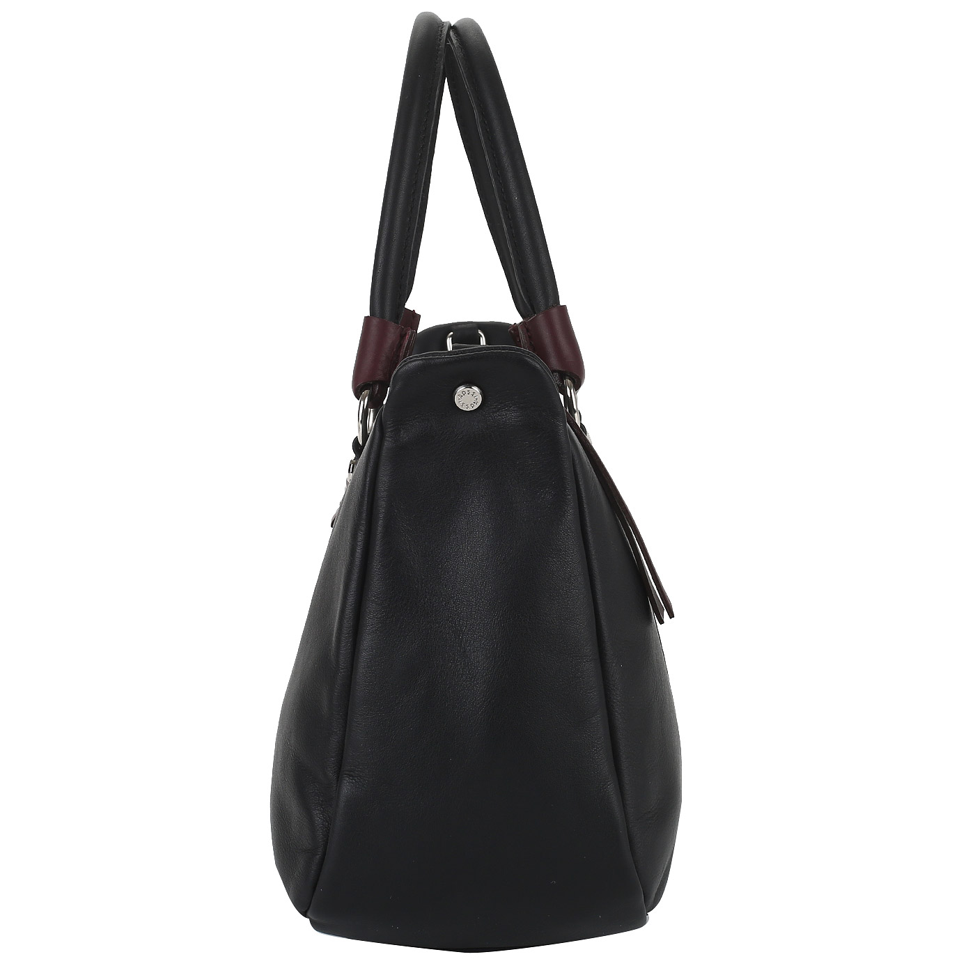 Кожаная сумка на молнии Bruno Rossi 