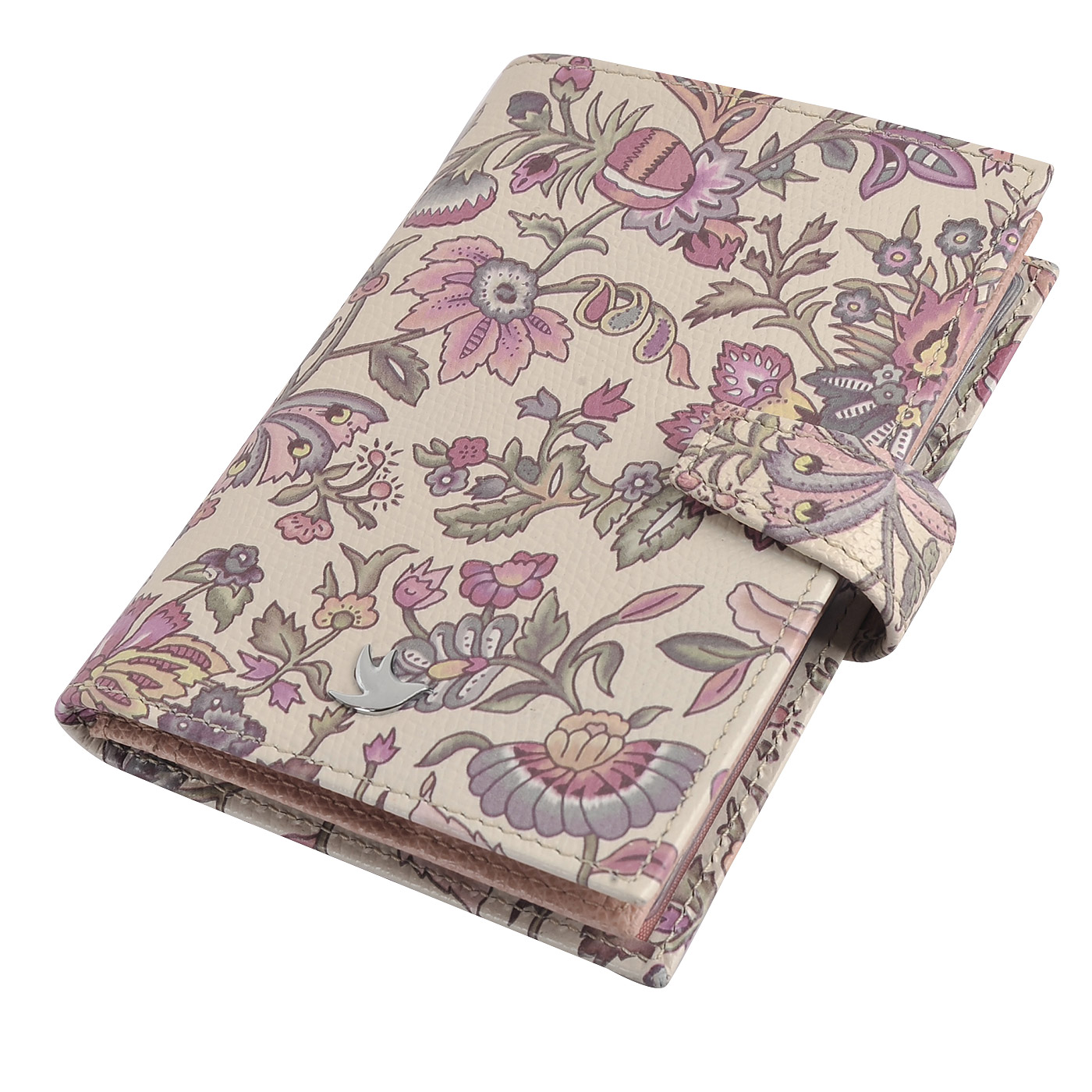 Кожаная обложка для паспорта и автодокументов Aurelli Alma fiore