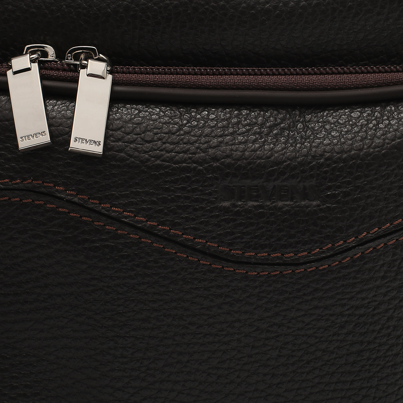 Кожаная сумка с плечевым ремешком Stevens 