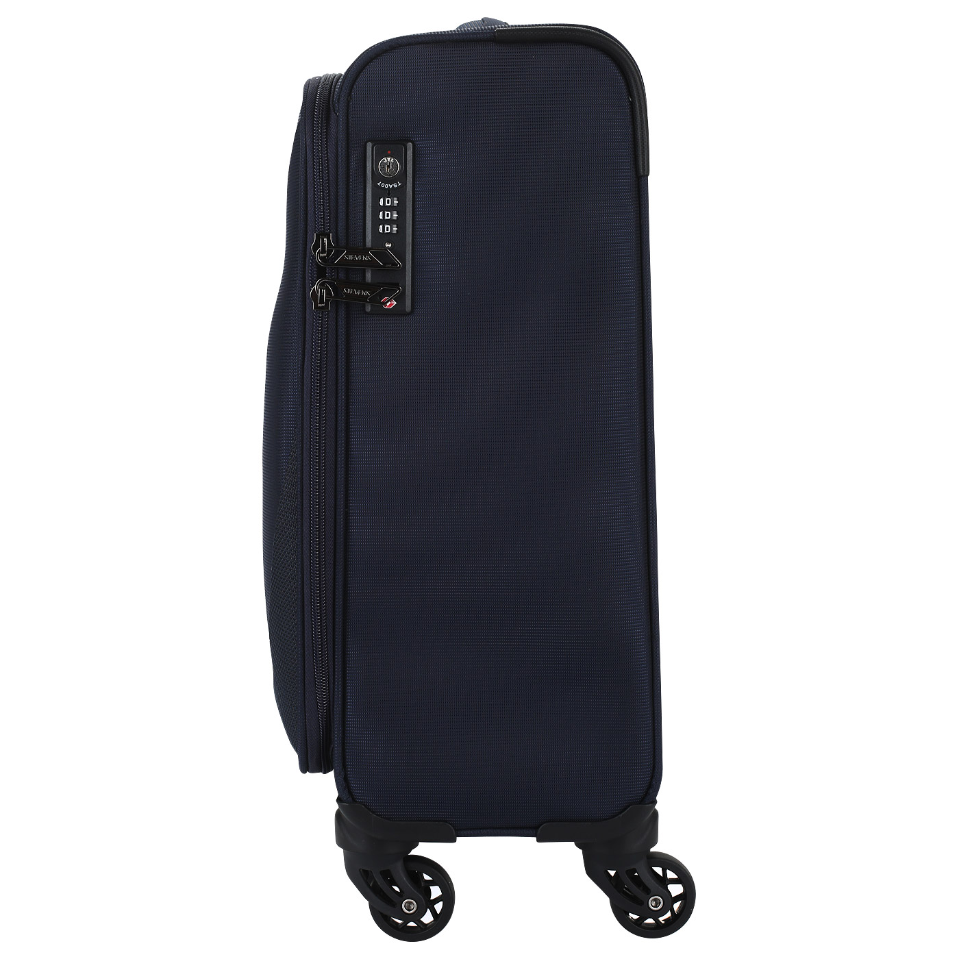 Чемодан маленький S тканевый с кодовым замком Stevens Urban