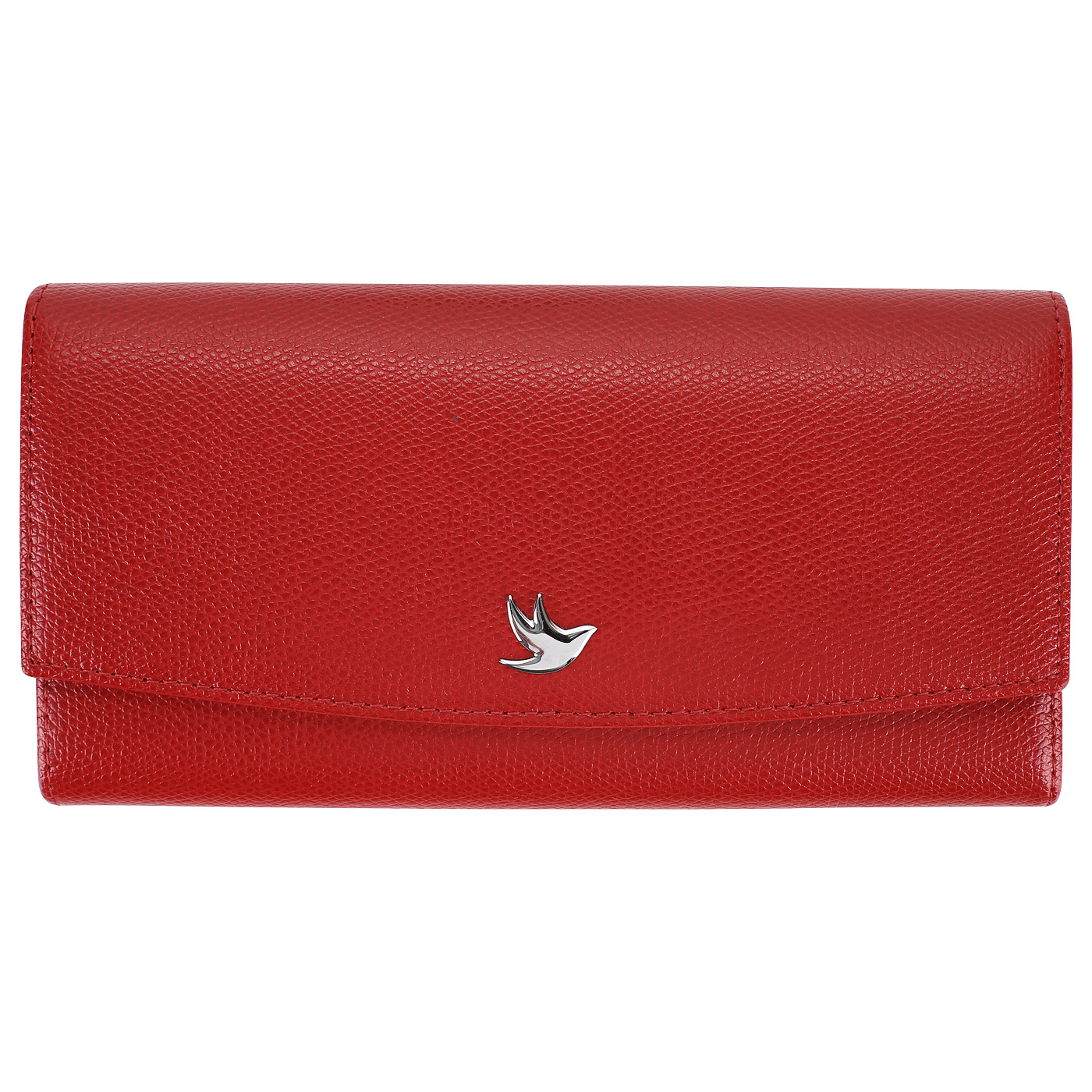 Aurelli Красный кожаный кошелек