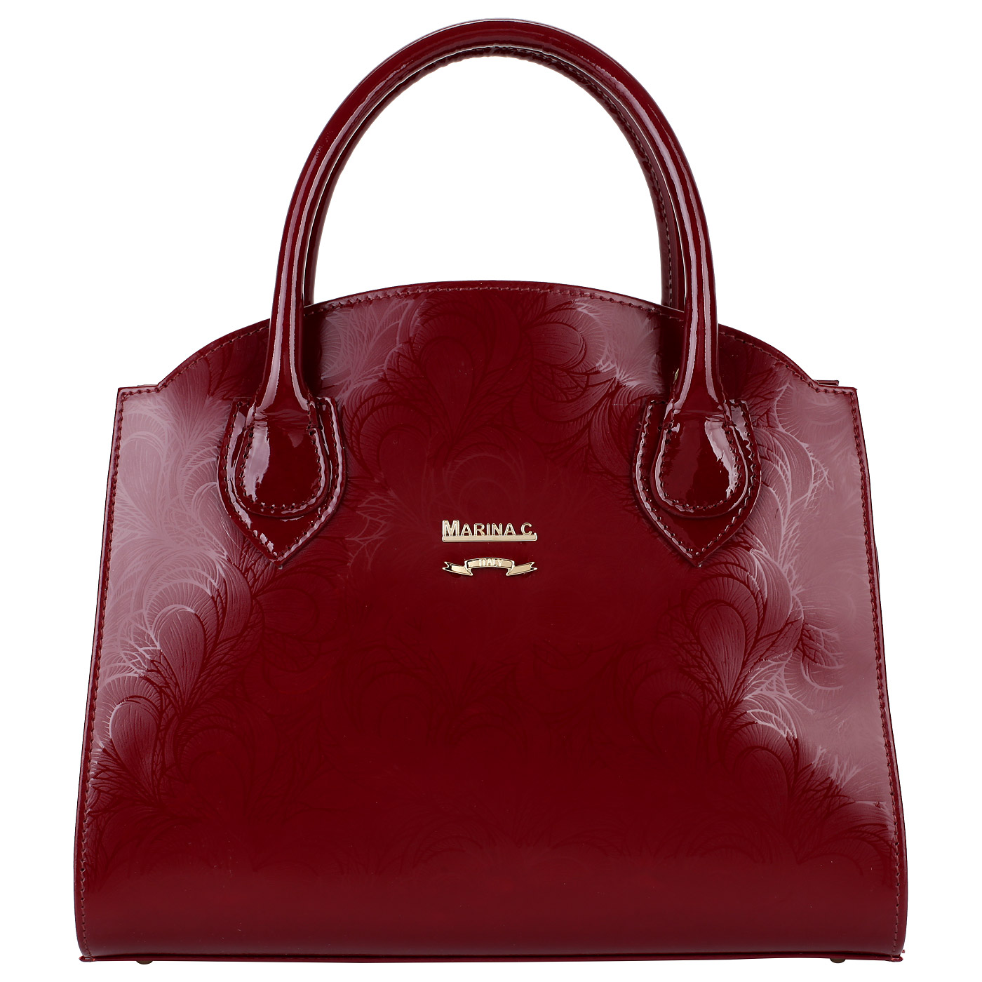 Marina Creazioni Сумка из лакированной кожи