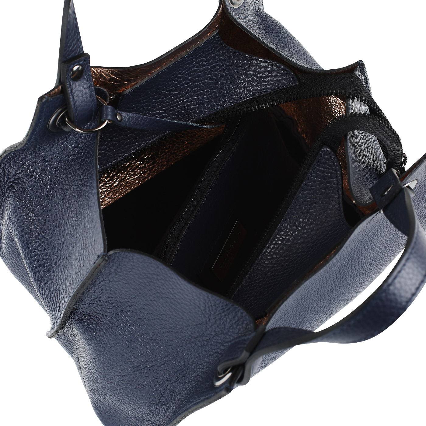 Сумка на молнии из кожи Ripani Airone