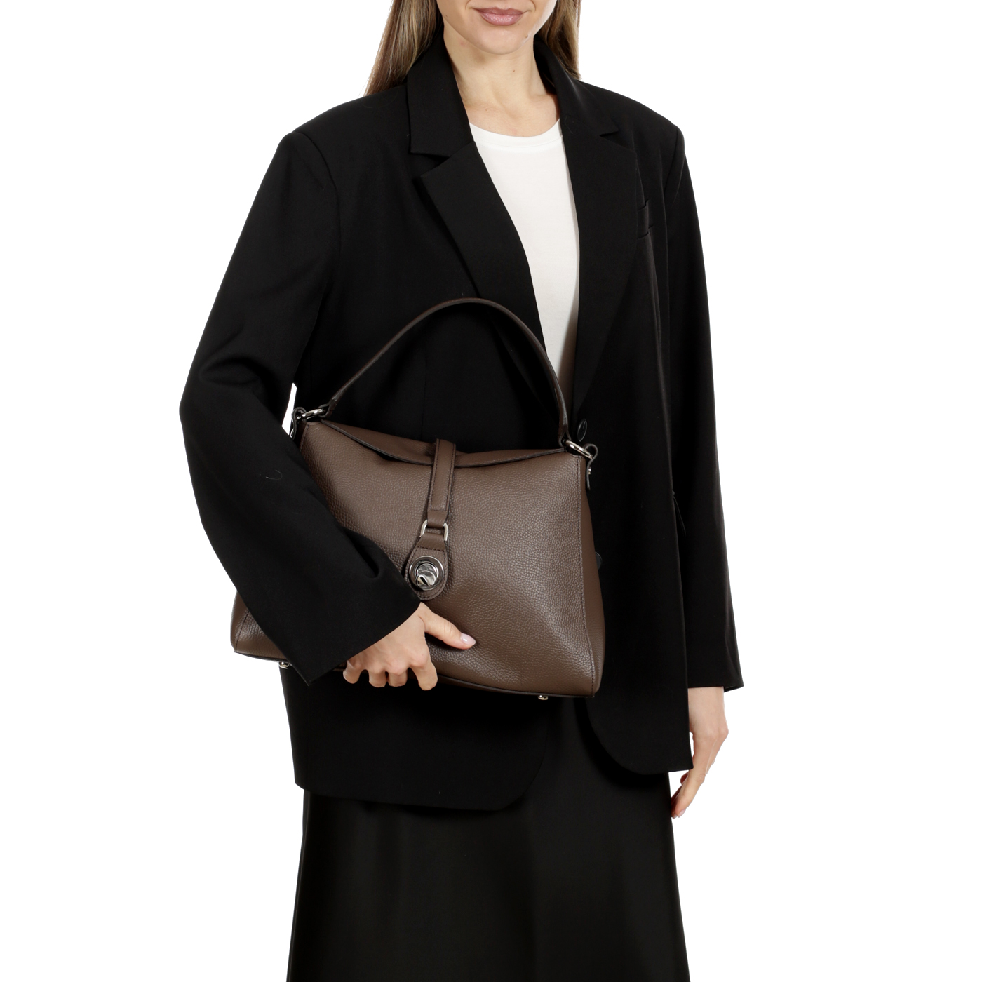 Кожаная сумка Chatte Marseille