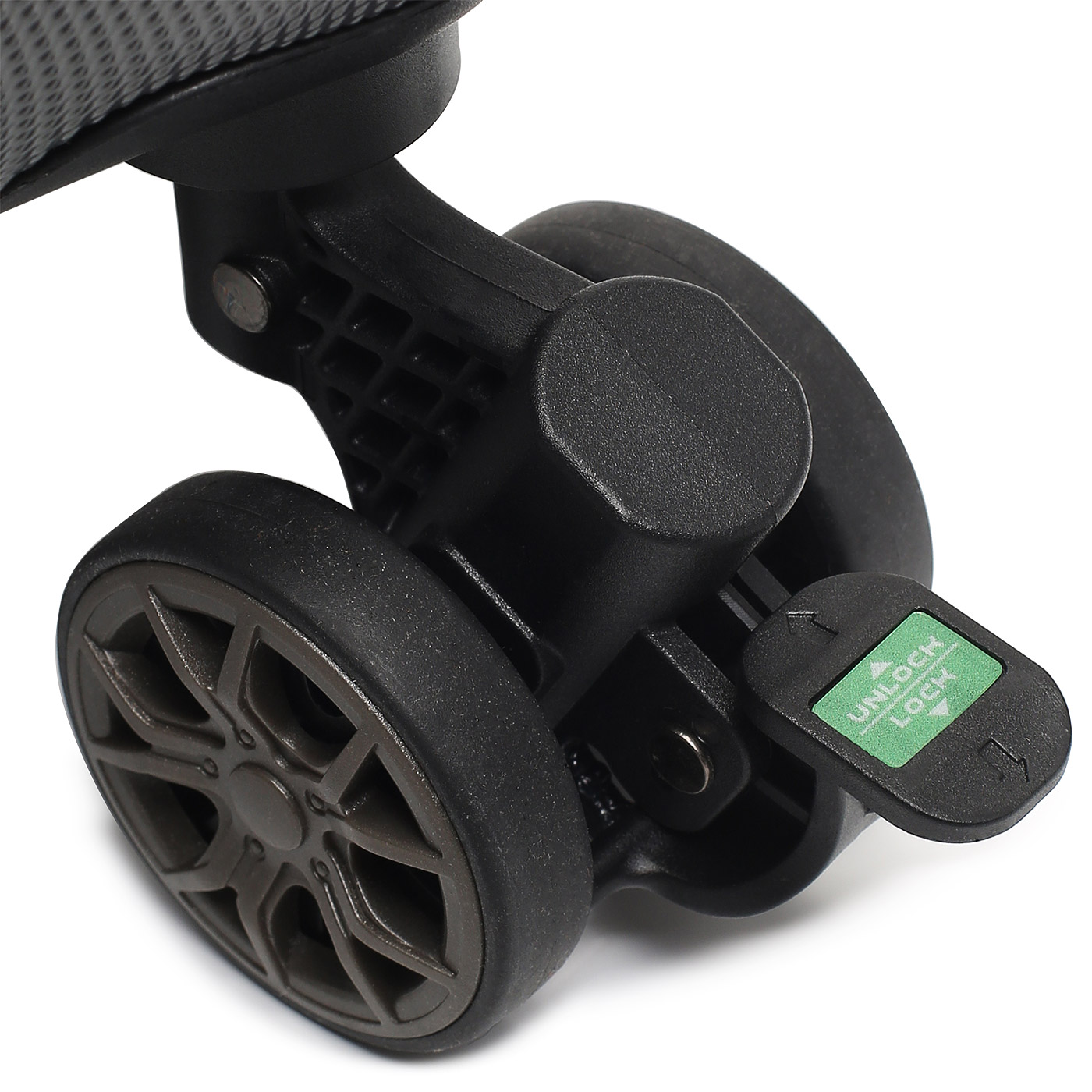 Чемодан с амортизированными колесами Eberhart Drive 2.0