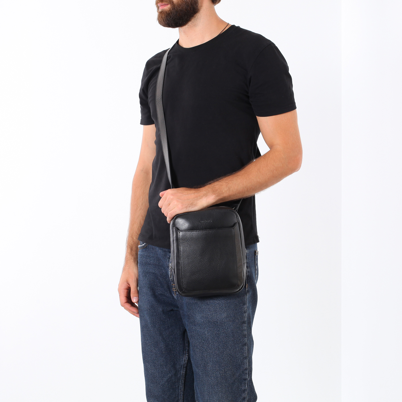 Сумка из зернистой кожи Stevens 