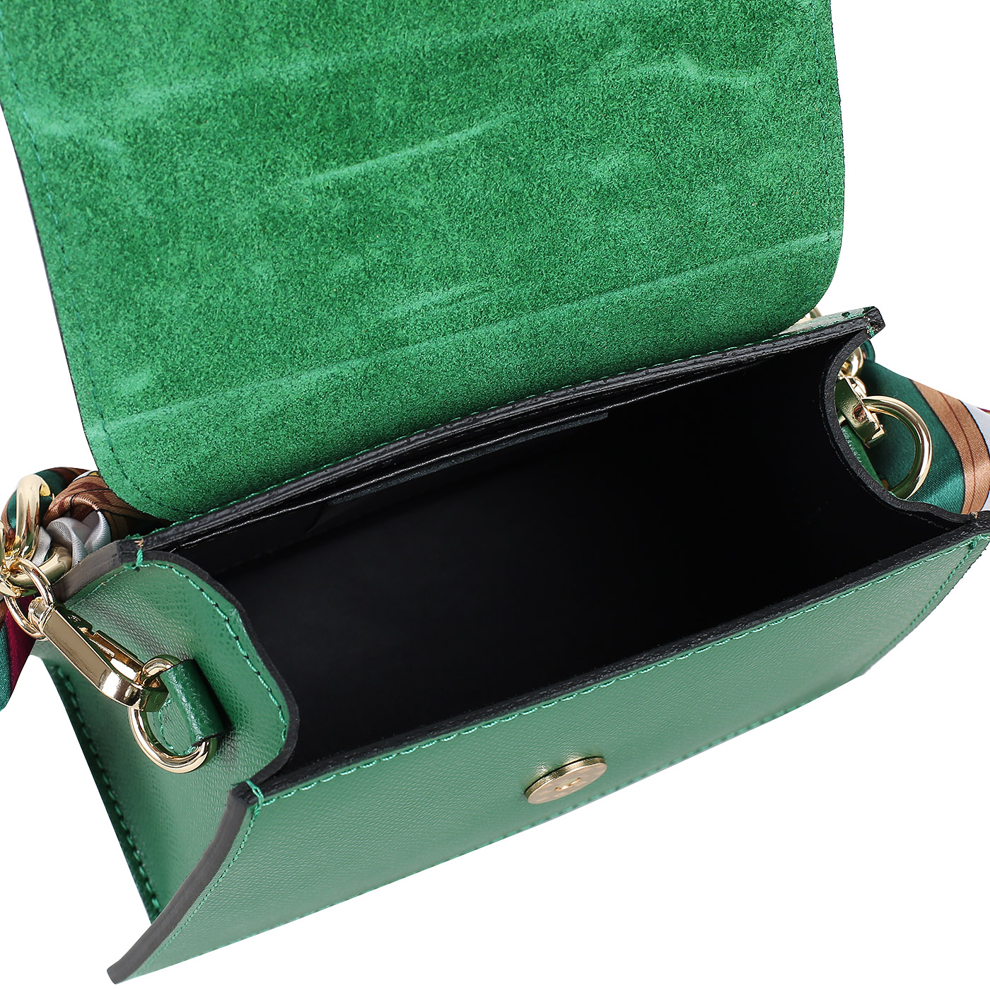 Кожаная сумка с цепочкой Piumelli Titta