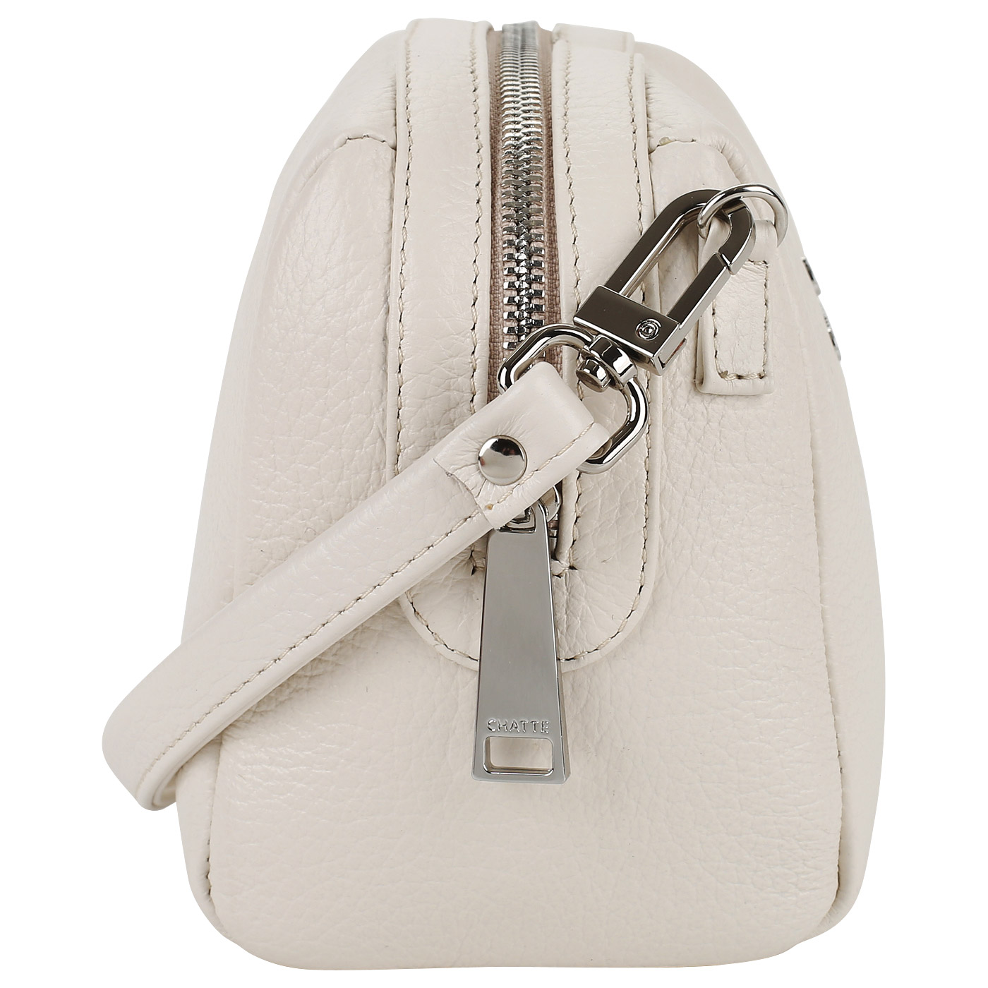 Сумка кросс-боди кремового цвета Chatte 