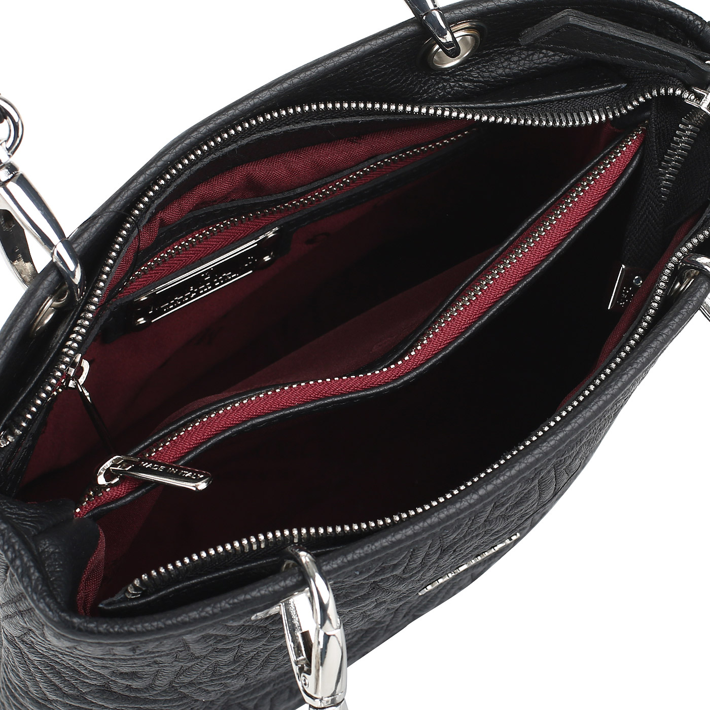 Стеганая сумочка на молнии Marina Creazioni 