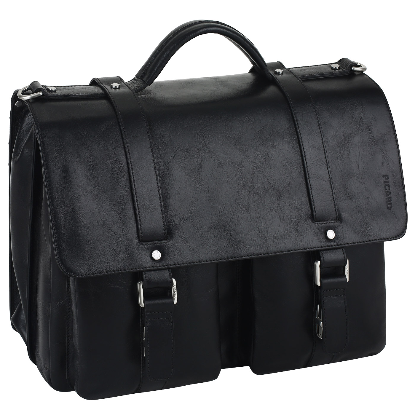 Мужской кожаный портфель Picard Buddy