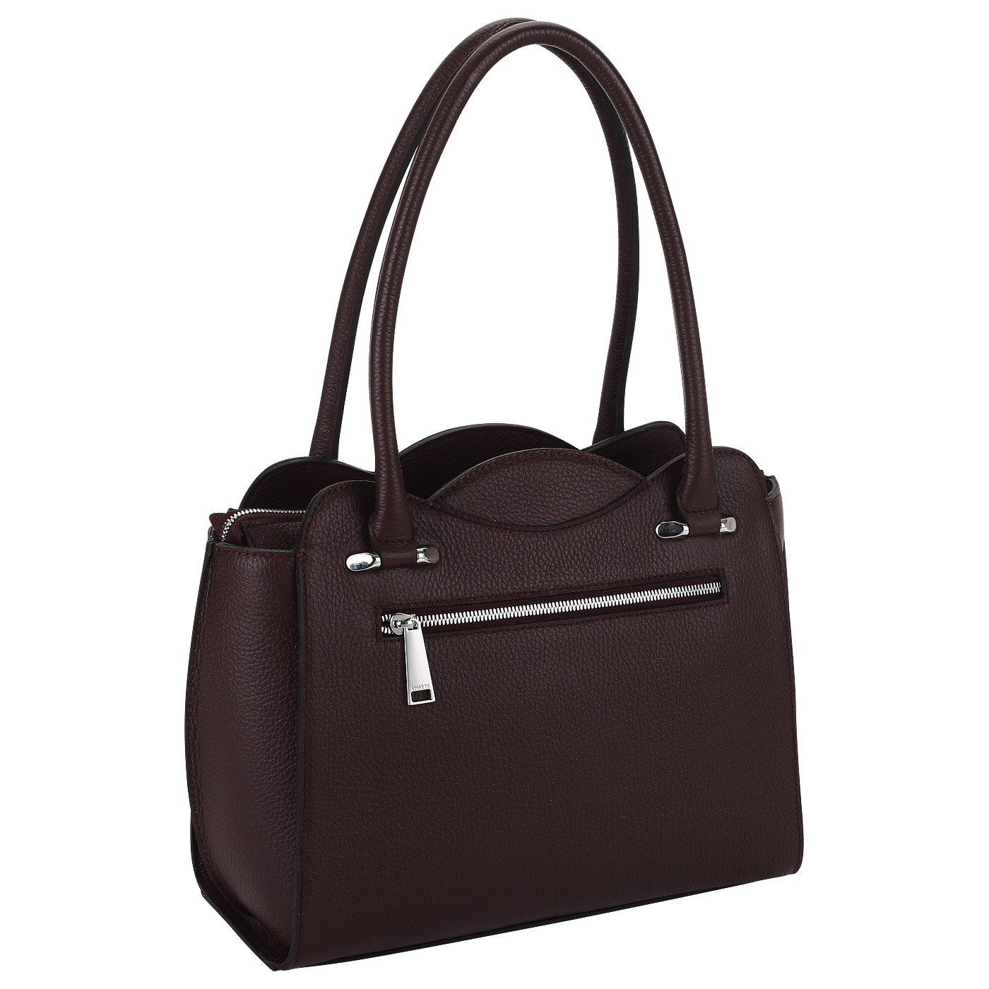 Кожаная сумка с длинными ручками Chatte 