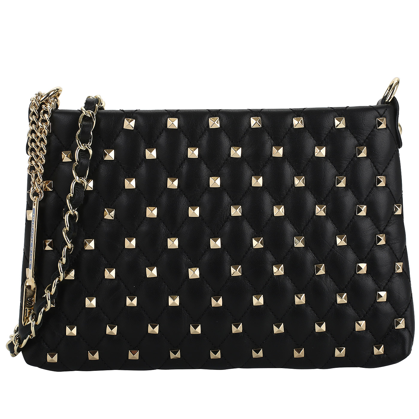 Sara Burglar Стеганая сумочка с клепками