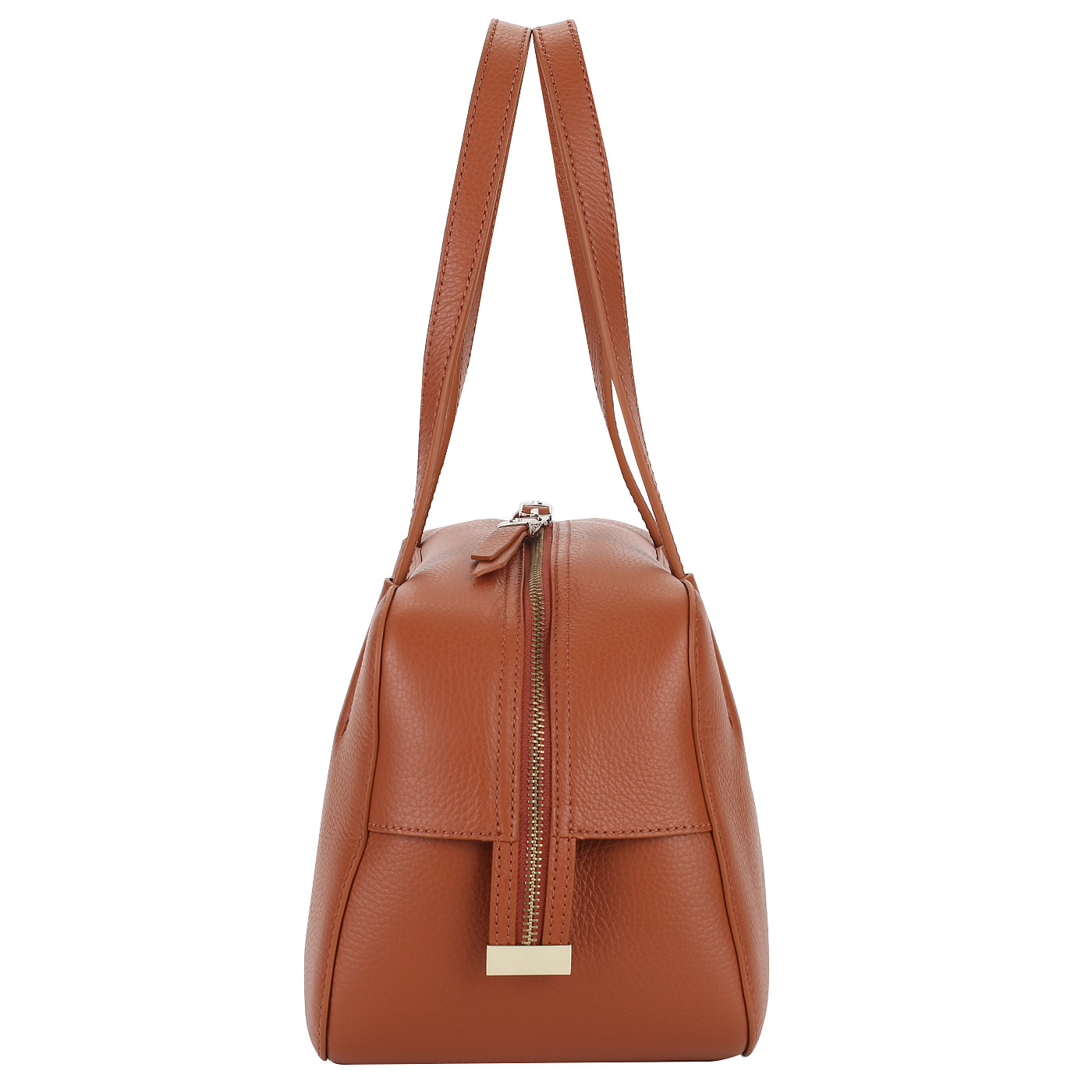 Кожаная сумка с длинными ручками Gironacci 