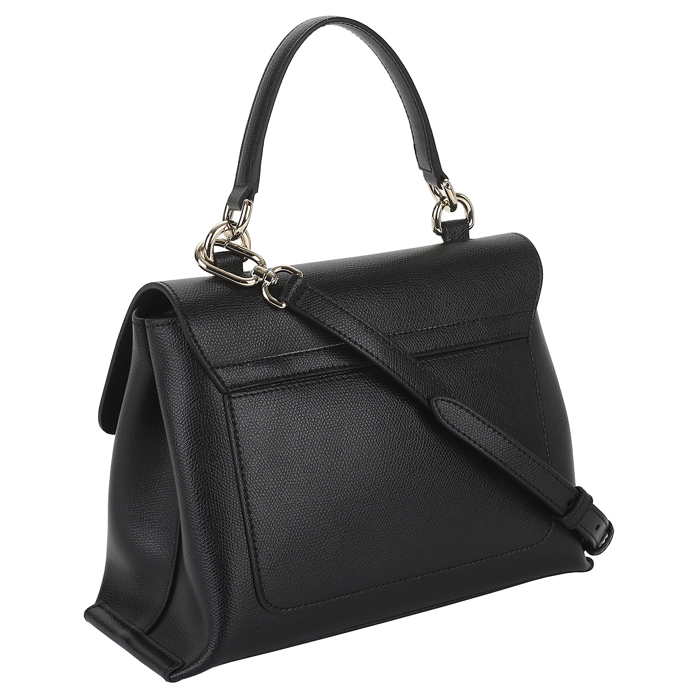 Сумка из тисненой кожи Furla Ribbon