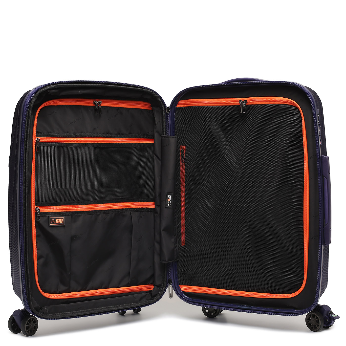 Чемодан с весами и амортизированными колесами Eberhart Lotus 2.0