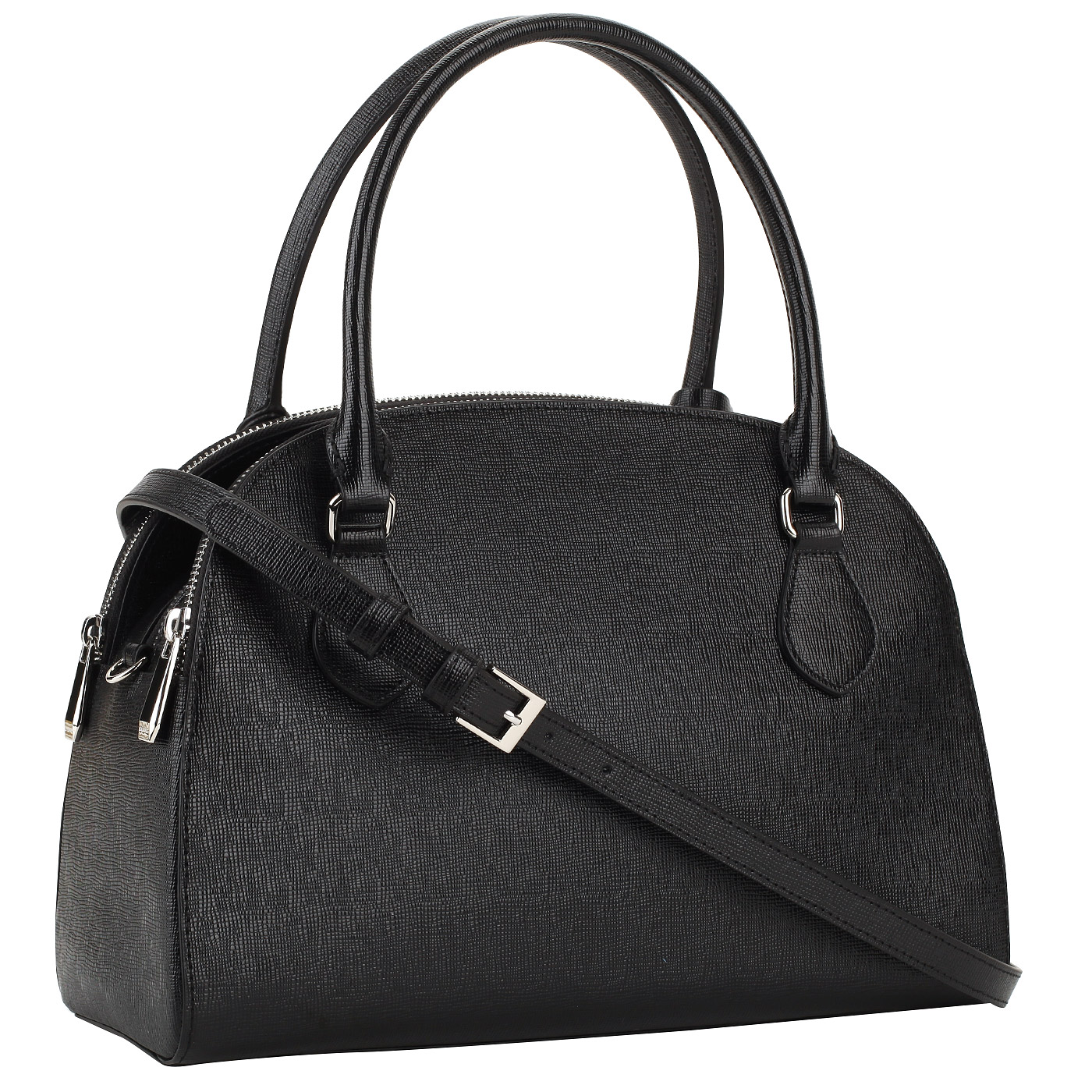 Сафьяновая сумка со съемным ремешком Cromia Mina