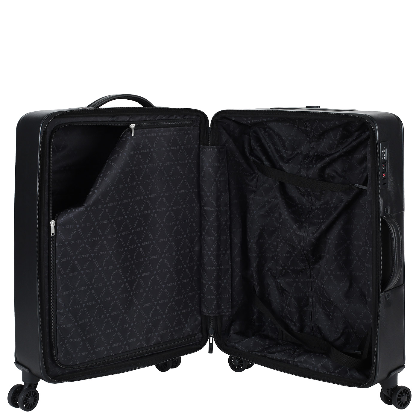 Чемодан сафьяновый Guess Napoli