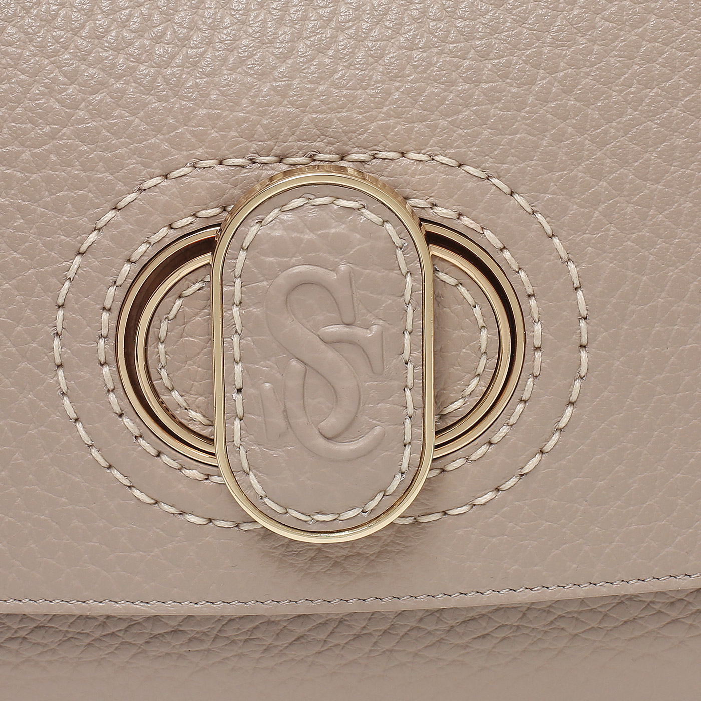 Кожаная сумка Carlo Salvatelli Madeleine cervino