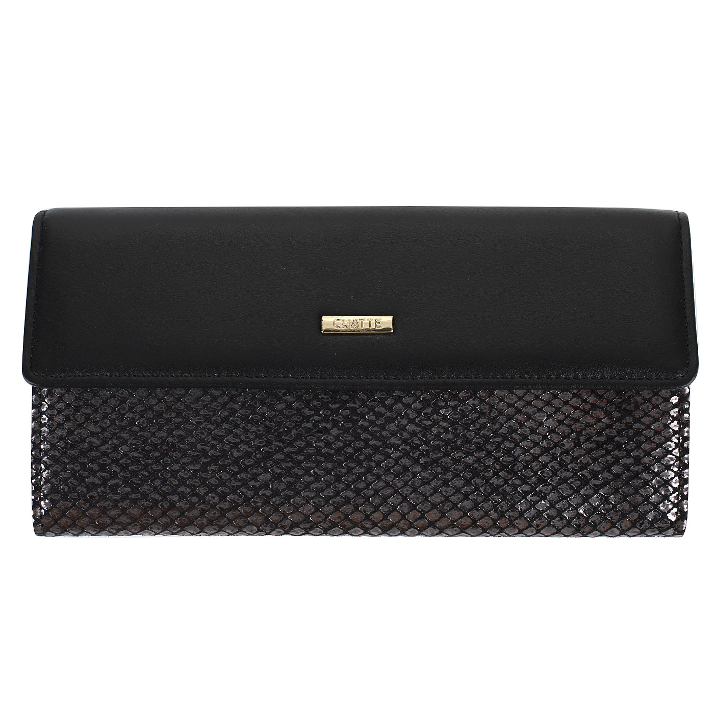 Chatte Кожаное женское портмоне на кнопке