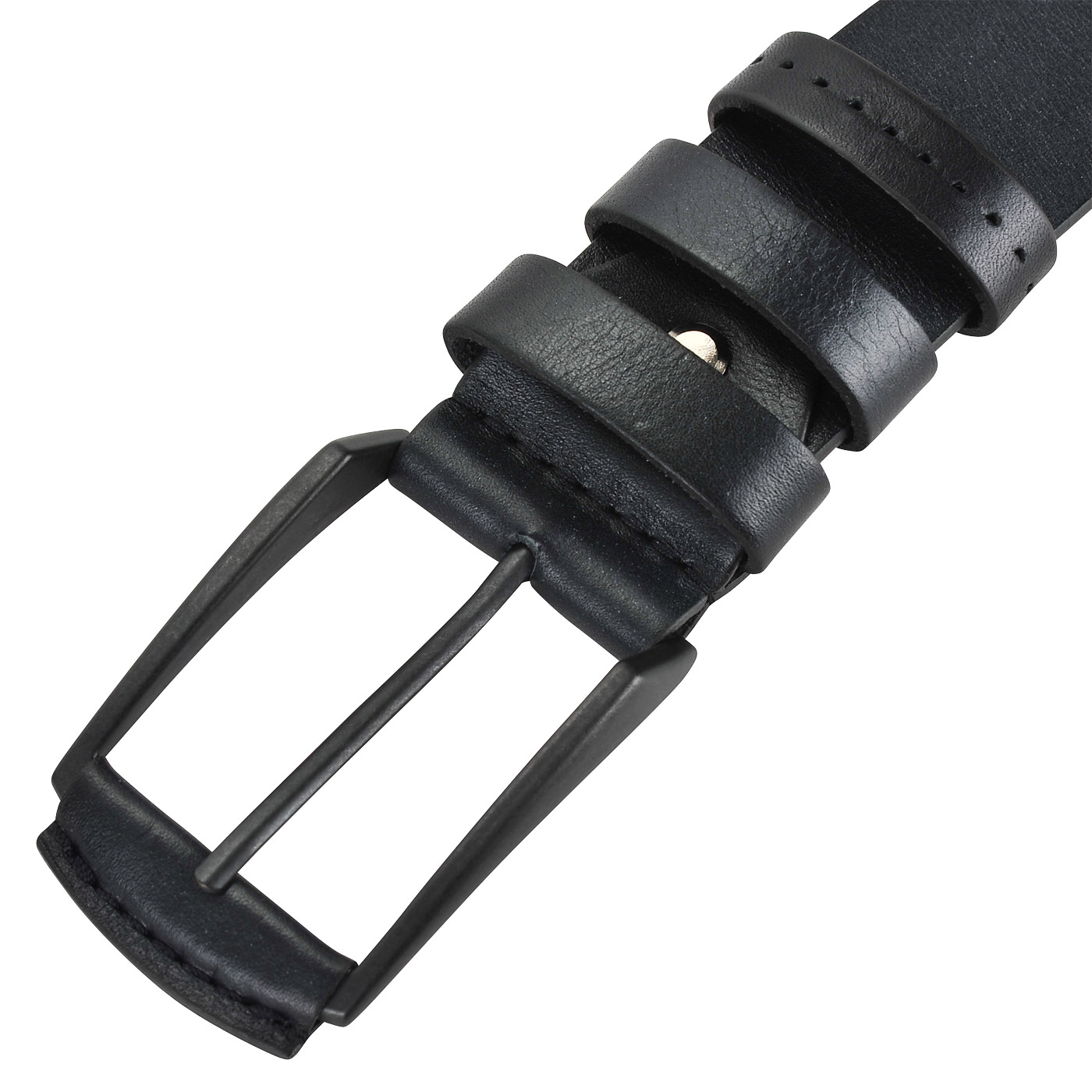 Мужской кожаный ремень Stevens 