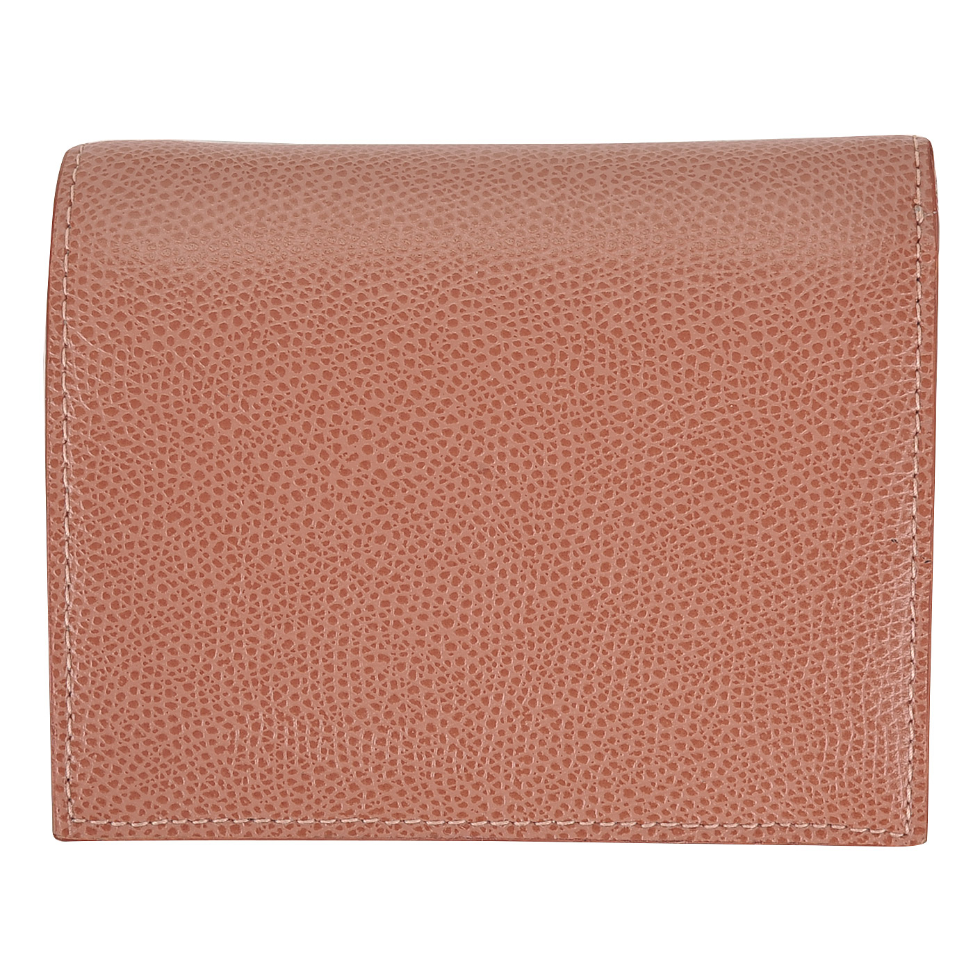 Компактное женское портмоне из натуральной кожи Aurelli Alma fiore