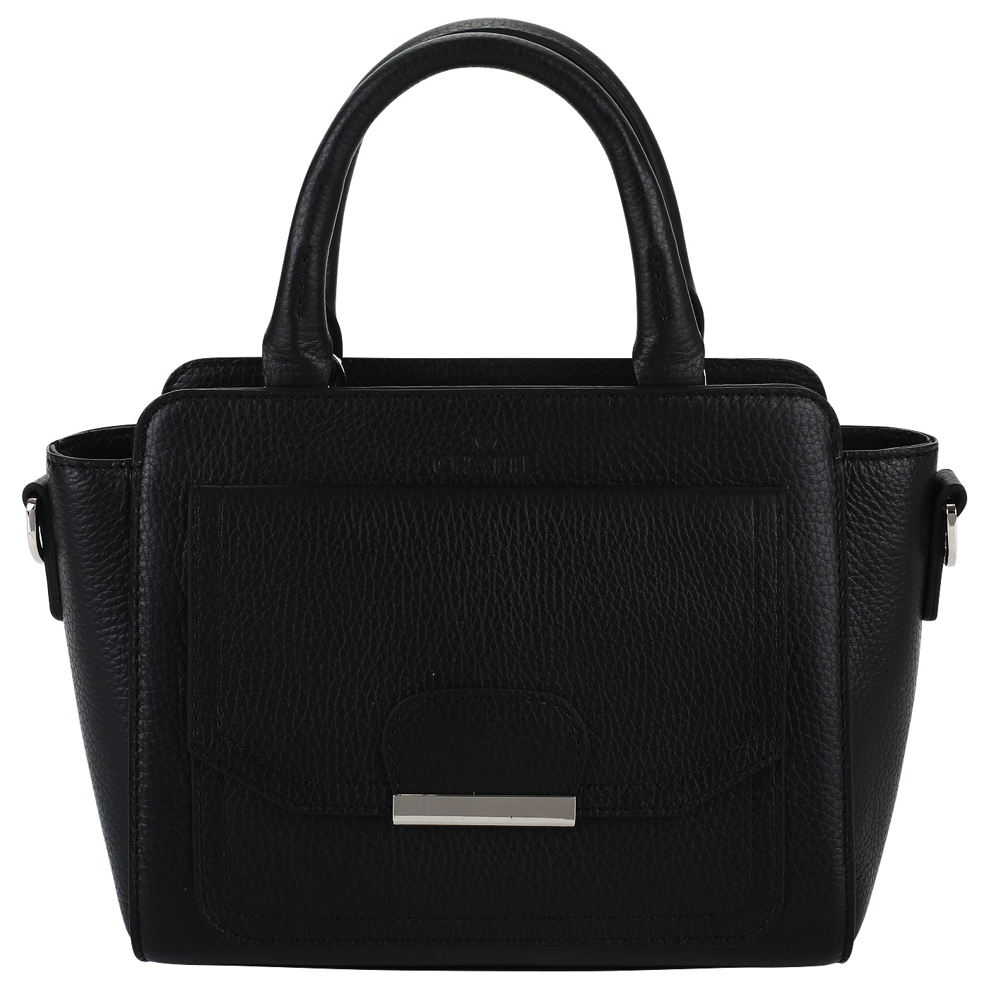 Chatte Сумка из черной кожи