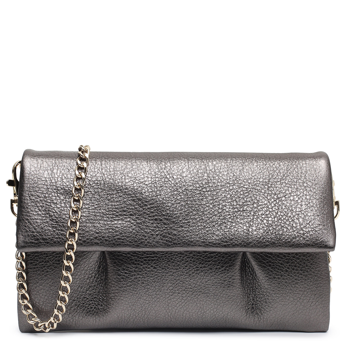 Aurelli Кожаный клатч с цепочкой