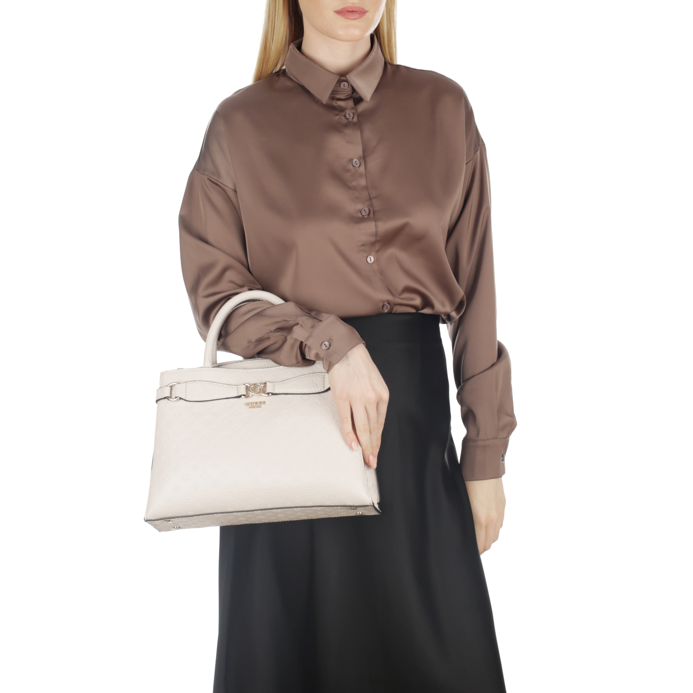 Сумка с двумя ручками Guess Arlena Logo