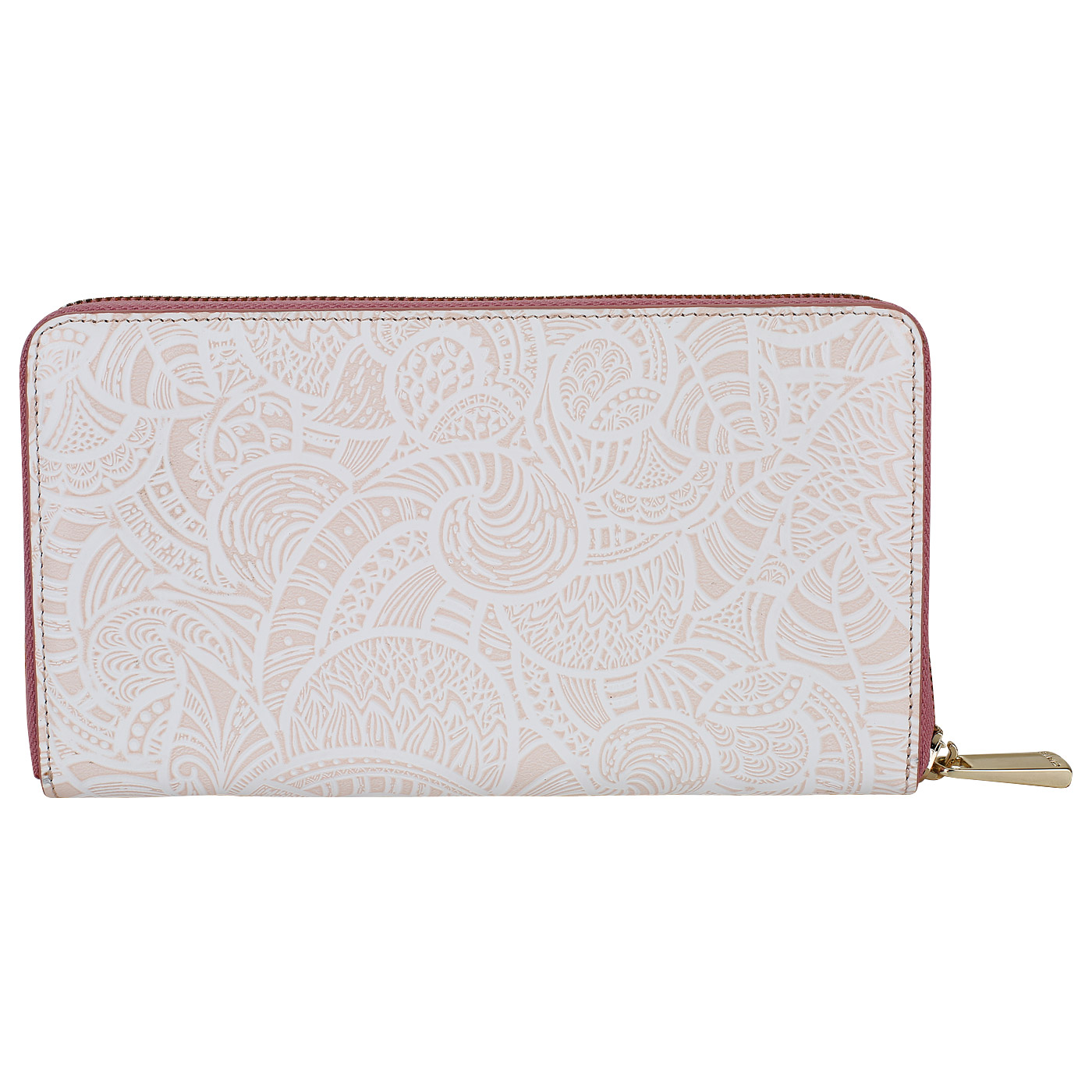 Кошелек с розовым тиснением Chatte Bloom