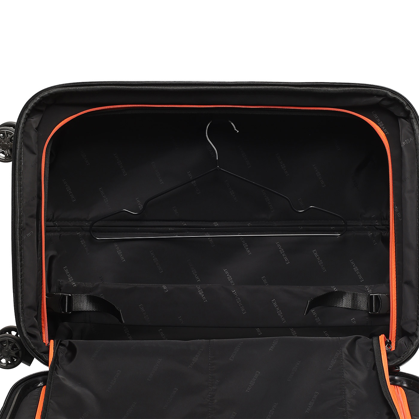 Чемодан с амортизированными колесами Eberhart Drive 2.0