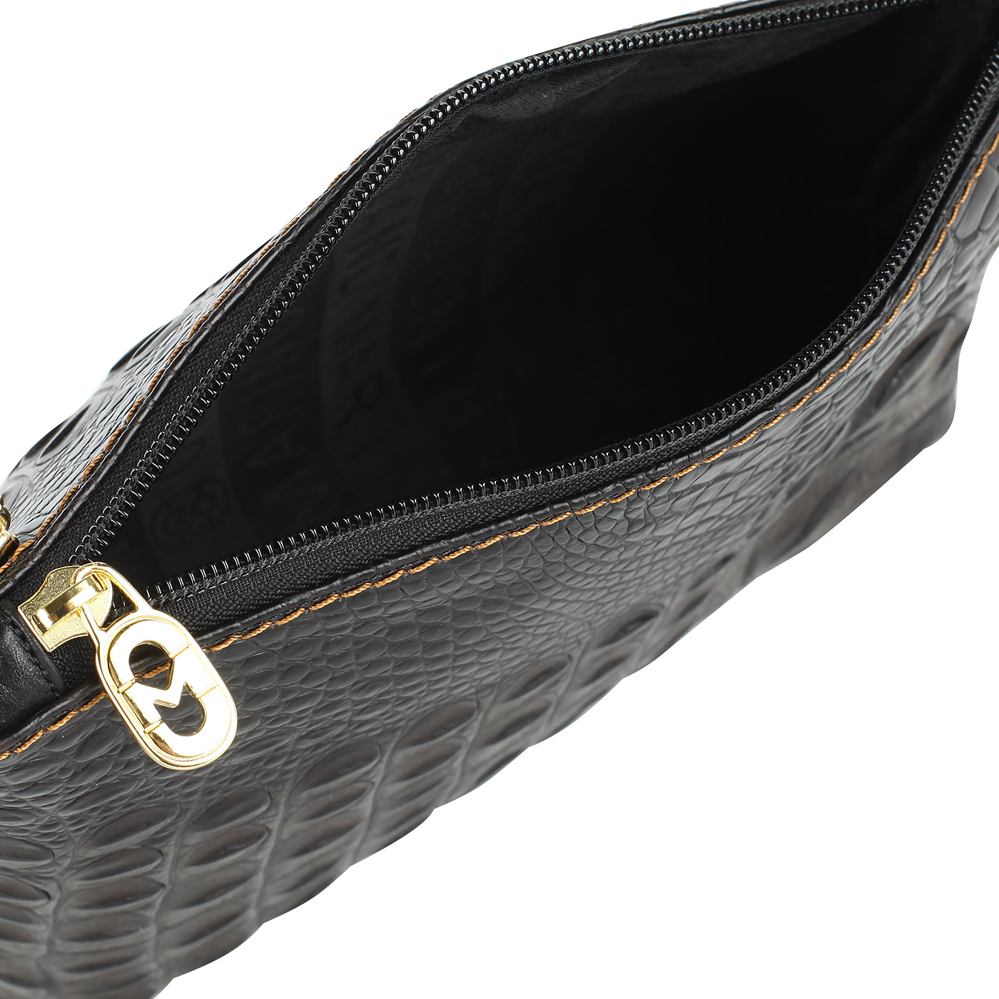 Женская сумочка с отделкой под крокодиловую кожу Marino Orlandi 