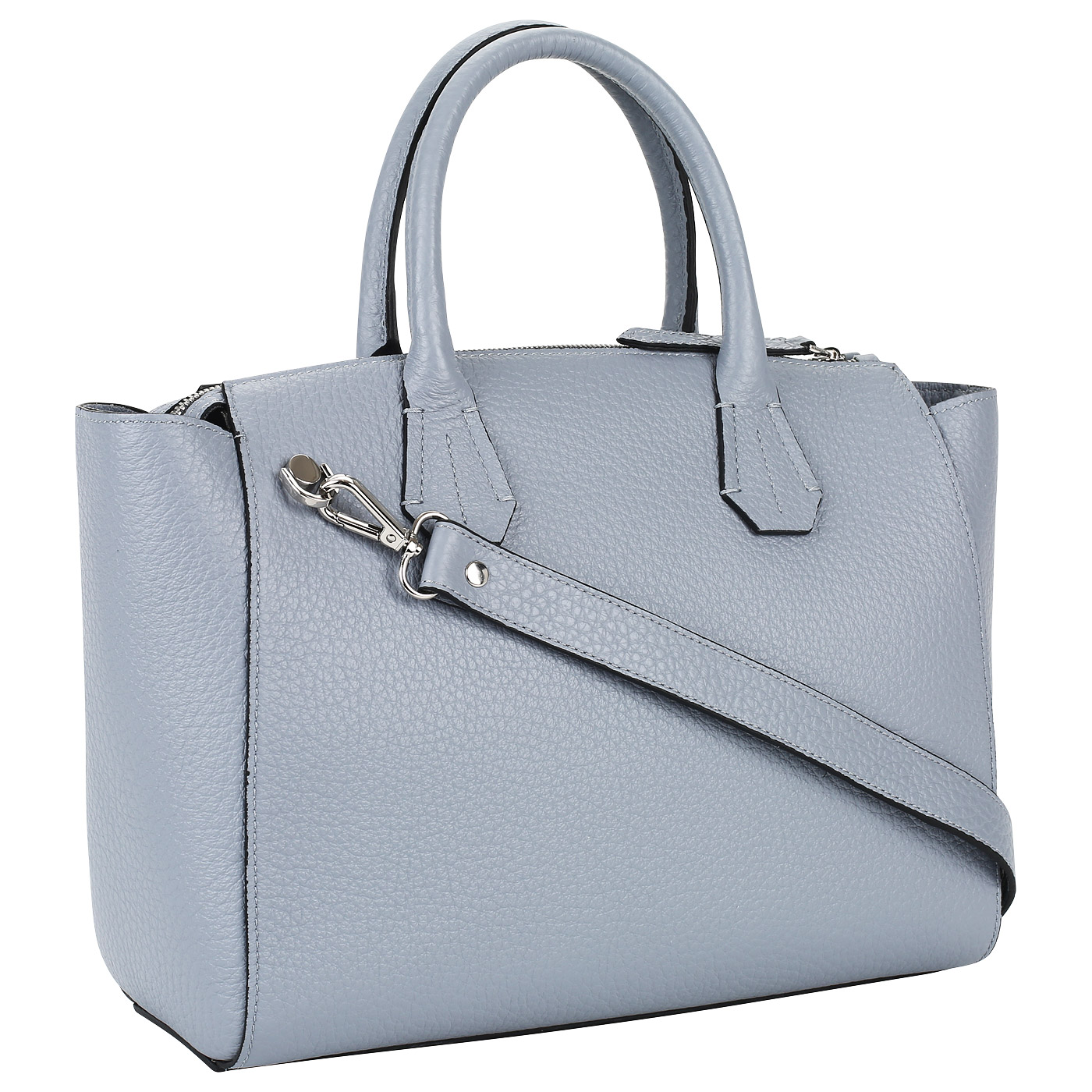 Классическая кожаная сумка Chatte 