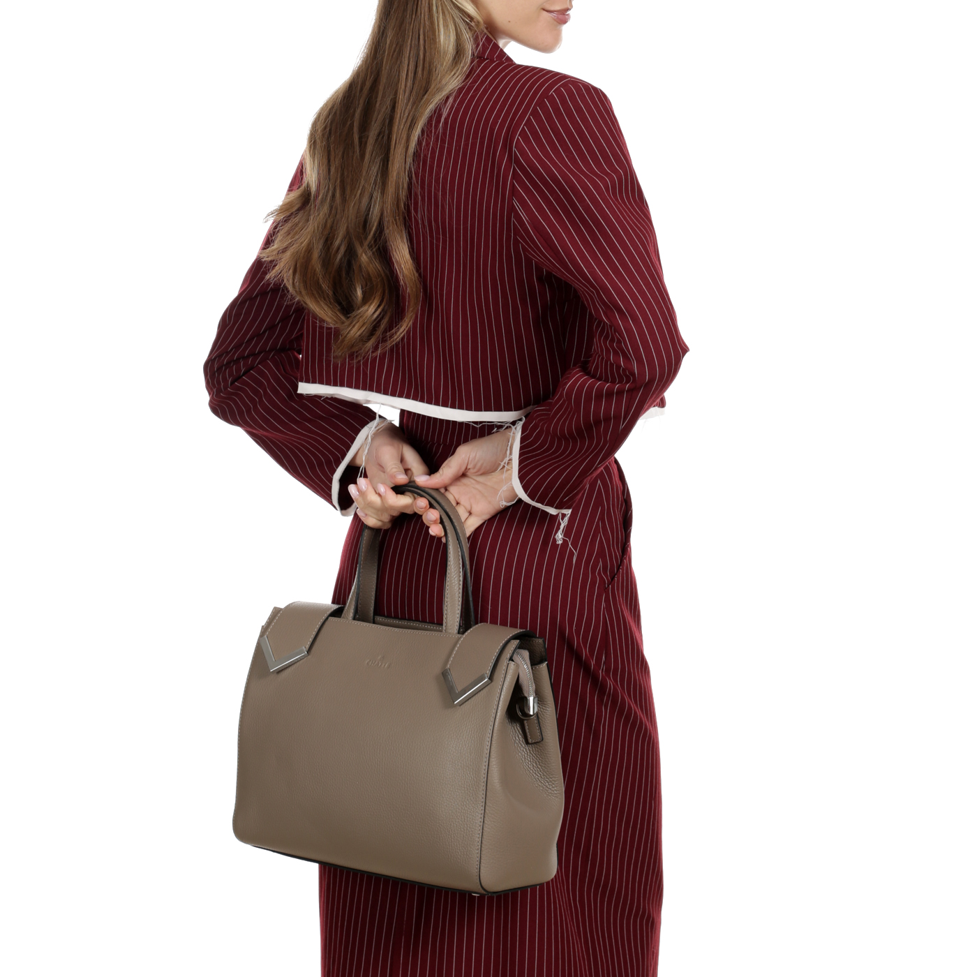 Кожаная сумка Chatte Marseille