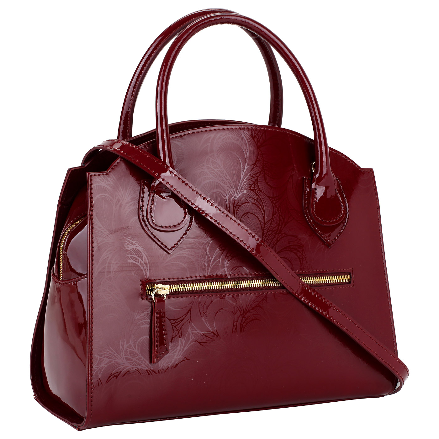 Сумка из лакированной кожи Marina Creazioni 