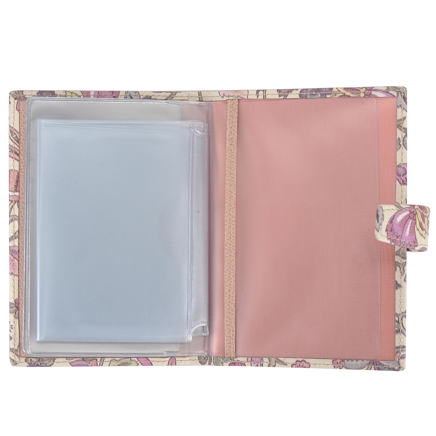 Кожаная обложка для автодокументов Aurelli Alma fiore