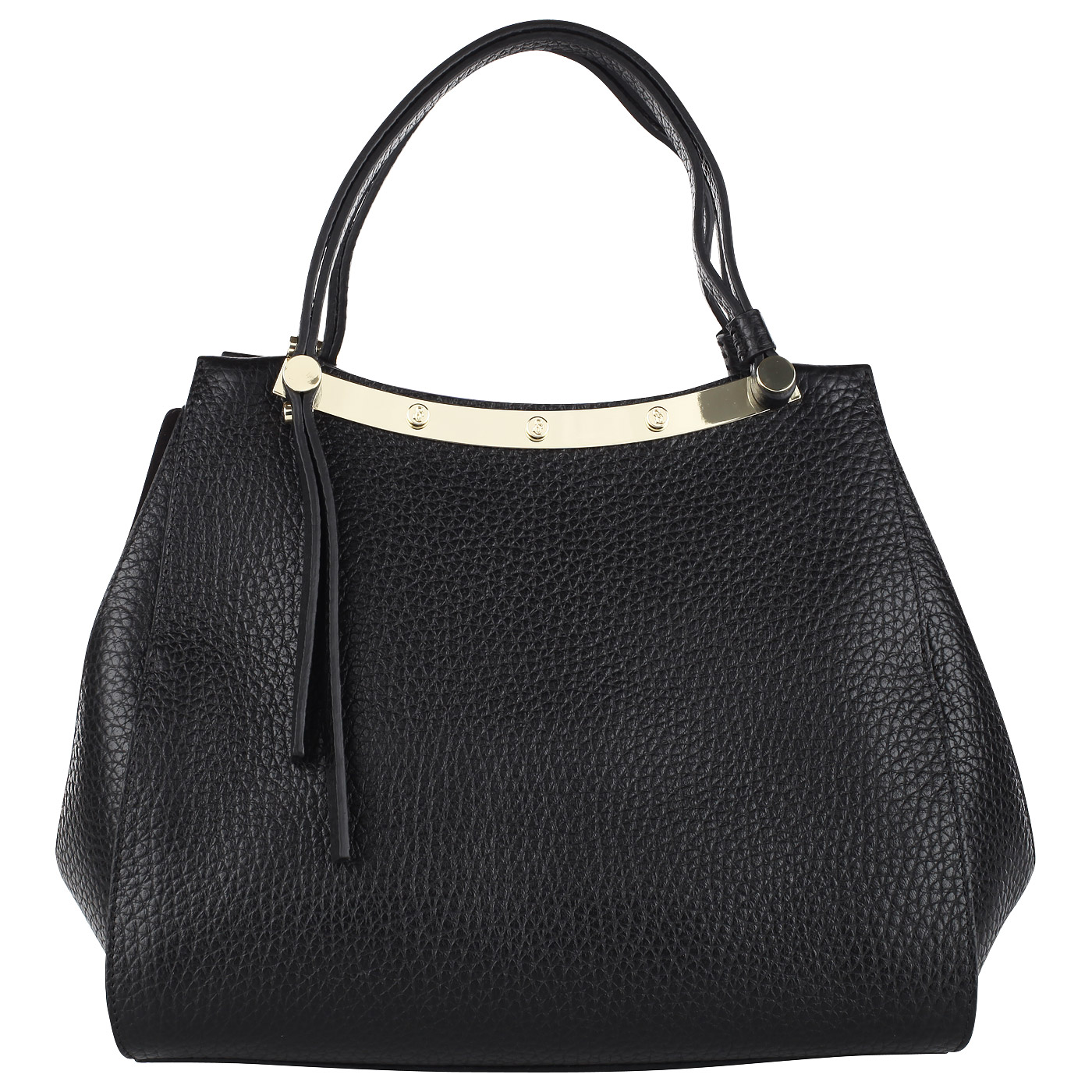 Carlo Salvatelli Кожаная сумка на двойной молнии