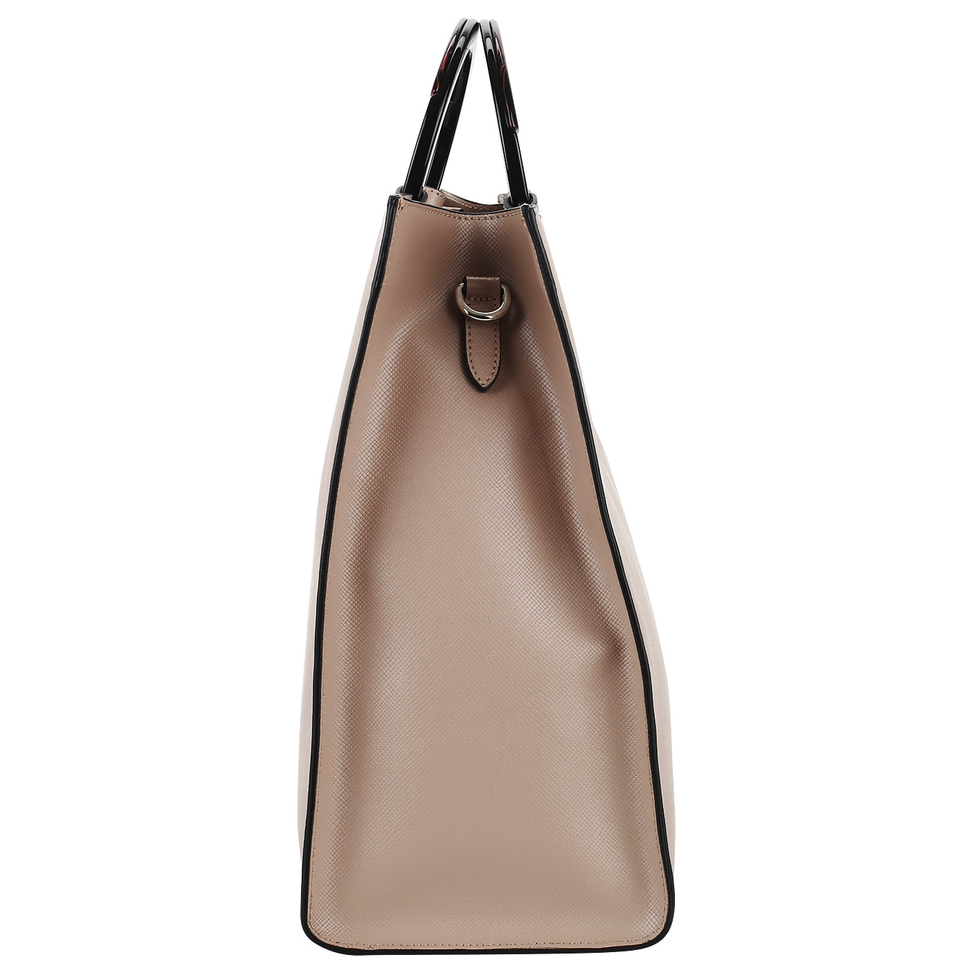 Тисненая кожаная сумка Roberta Gandolfi Ischia