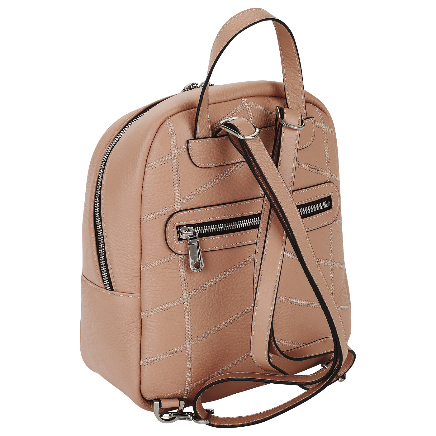 Городской рюкзак из зернистой кожи Chatte 