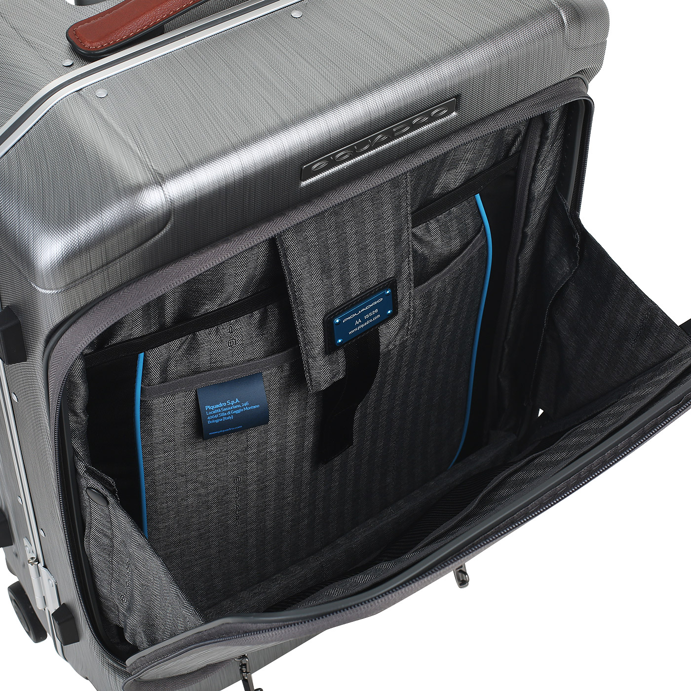 Чемодан для ручной клади из поликарбоната Piquadro PQ-LM