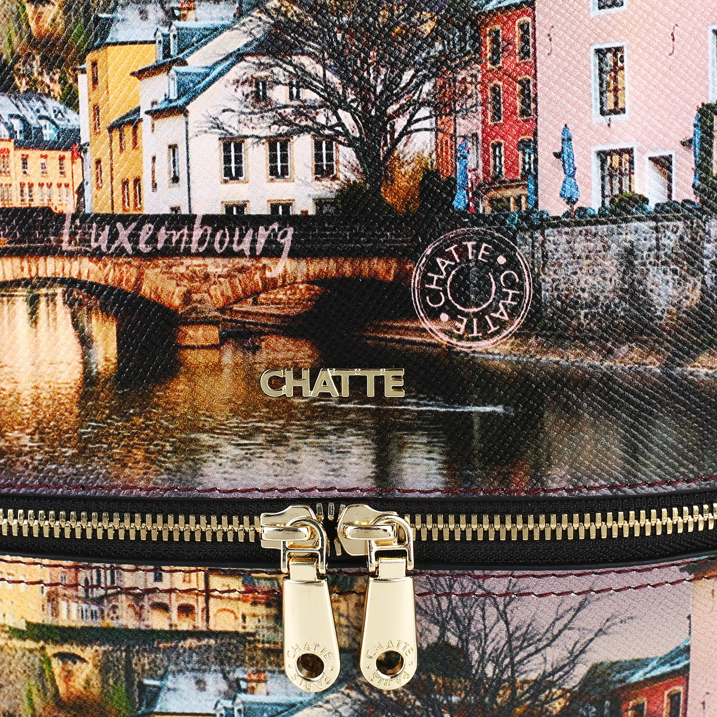 Рюкзак из натурального сафьяна Chatte 