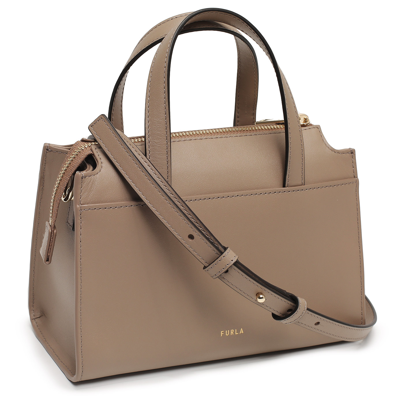 Кожаная сумка Furla Nuvola