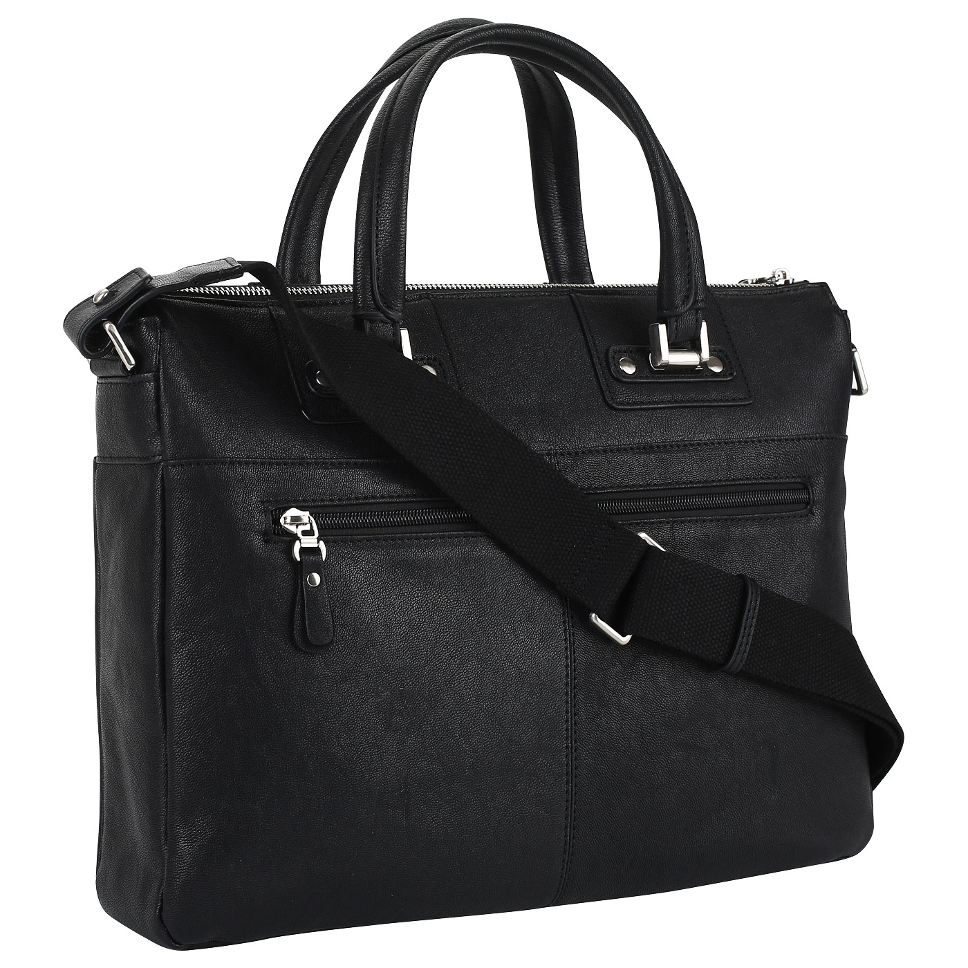 Деловая кожаная сумка Dr. Koffer 